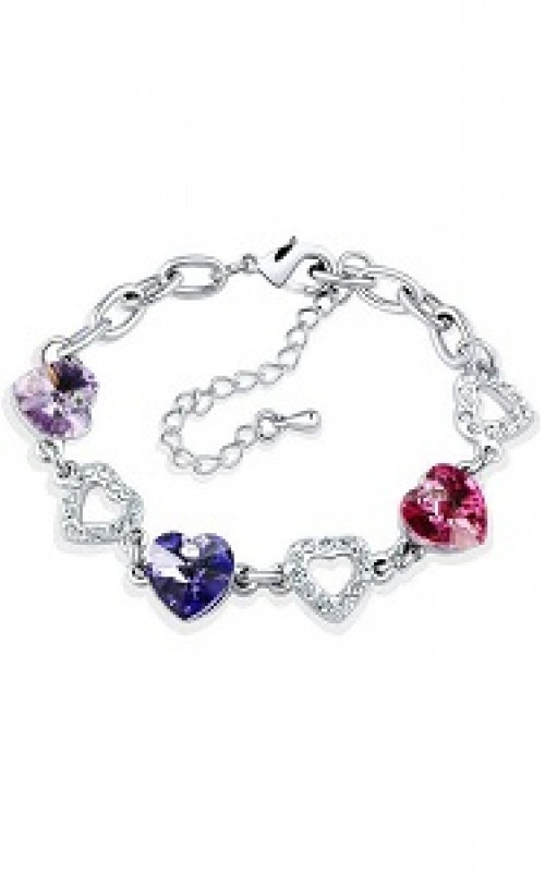 Crystal - Love Heart - Bracelet 