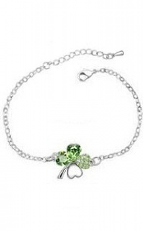 Crystal - Clover Leaf - Bracelet 