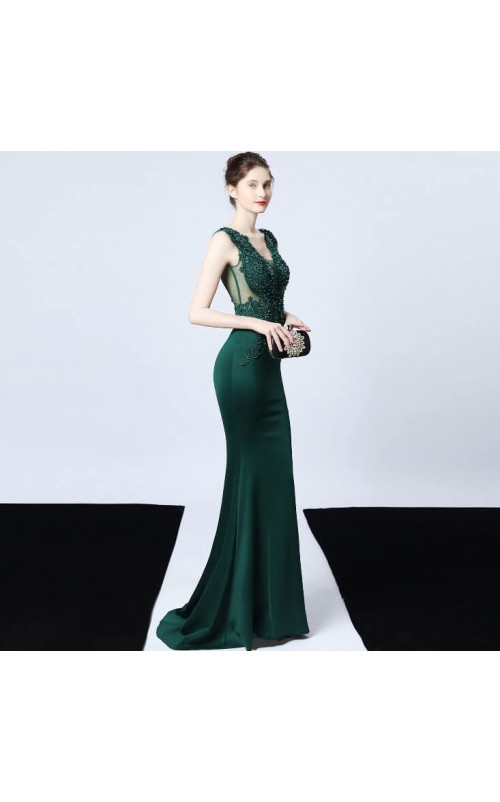 4.5✮- Mermaid Maxi Dress - FKLC16271