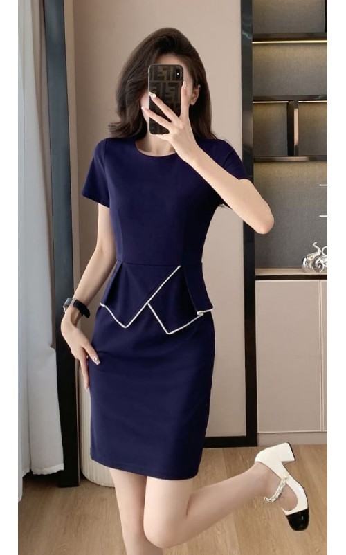 4✮- NQFPF4902 - Bodycon Dress (Small Cut)