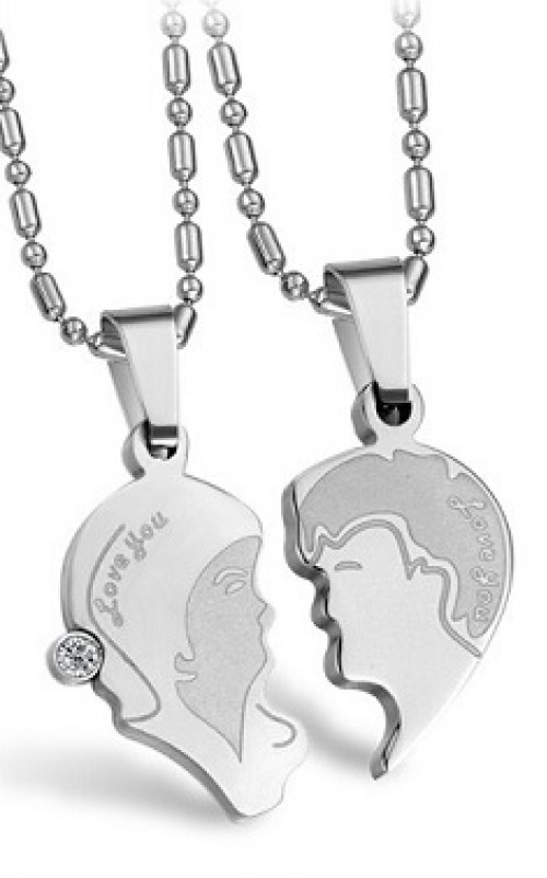 Couple Necklace (1 Set) - SSJ010