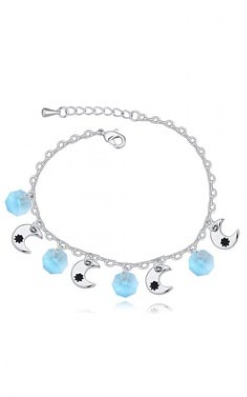 White Gold / Crystal - Bracelet  - YSJ034