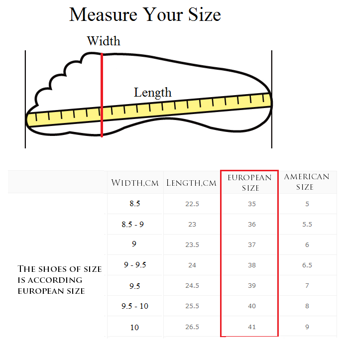 Measurement (Clothes and Shoes)